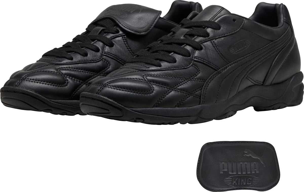 Puma King Leather Trainers - Black