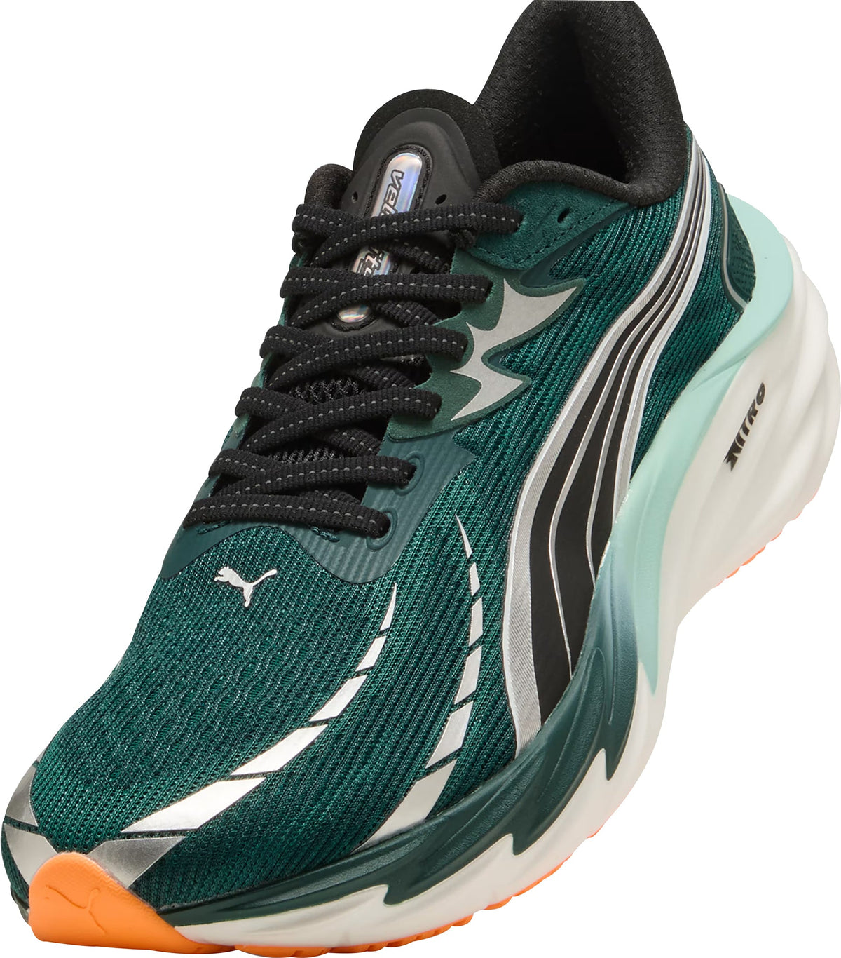 Puma Velocity Nitro 4 Mens Running Shoes - Green