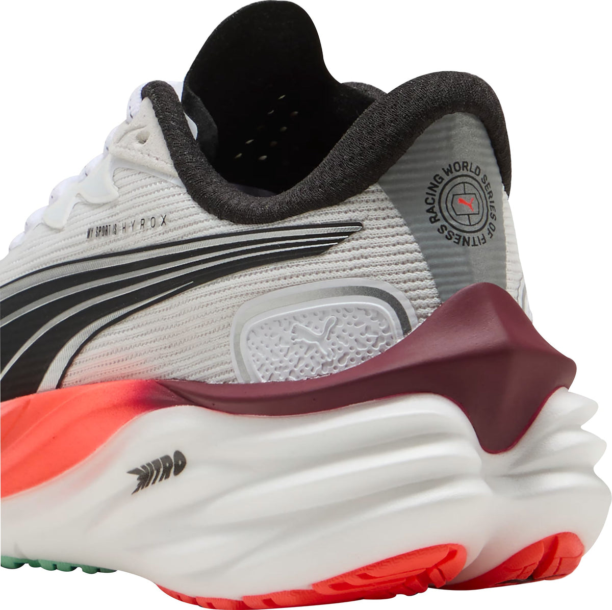 Puma Velocity Nitro 4 HYROX Womens Running Shoes - White