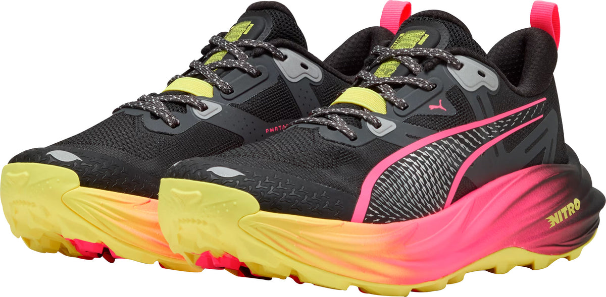 Puma Voyage Nitro 4 Womens Trail Running Shoes - Black