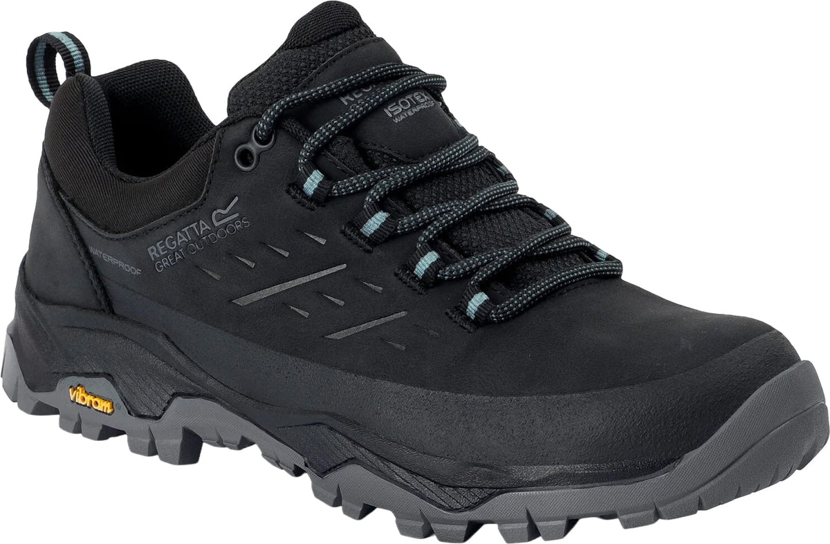 Regatta Blake Waterproof Womens Walking Shoes - Black