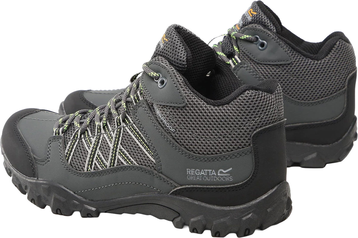 Regatta Edgepoint Waterproof Mens Walking Boots - Grey