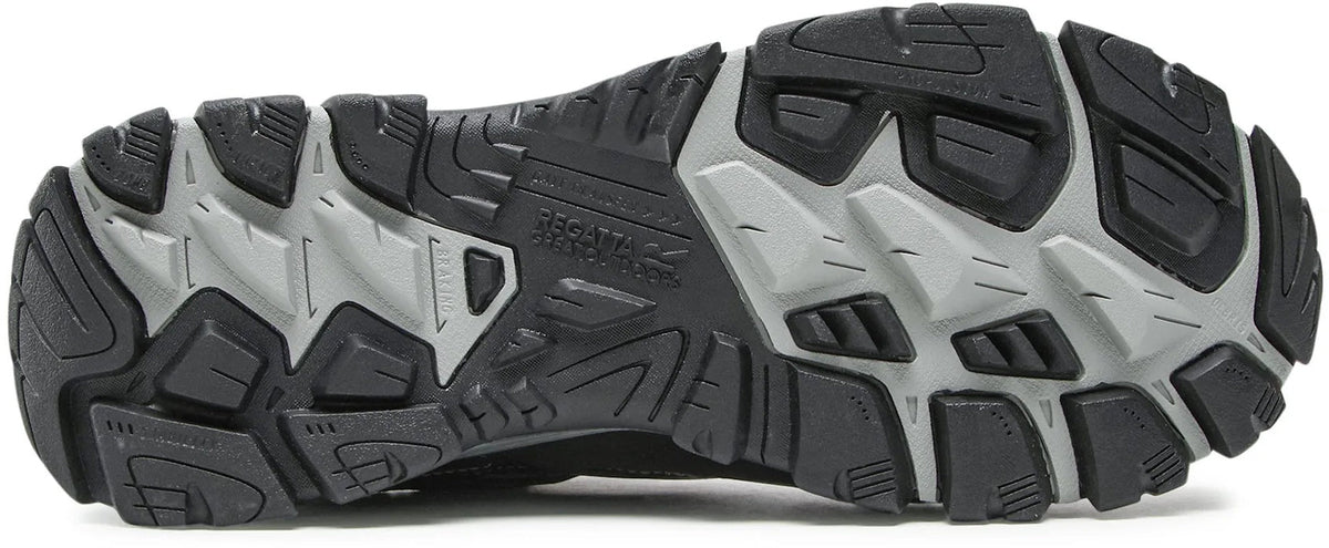 Regatta Holcombe Waterproof Mens Walking Shoes - Black