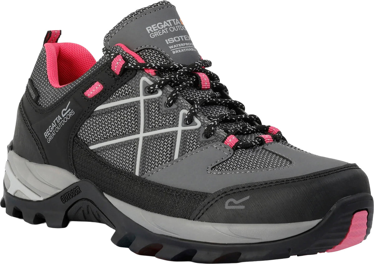 Regatta Samaris III Waterproof Womens Walking Shoes - Grey