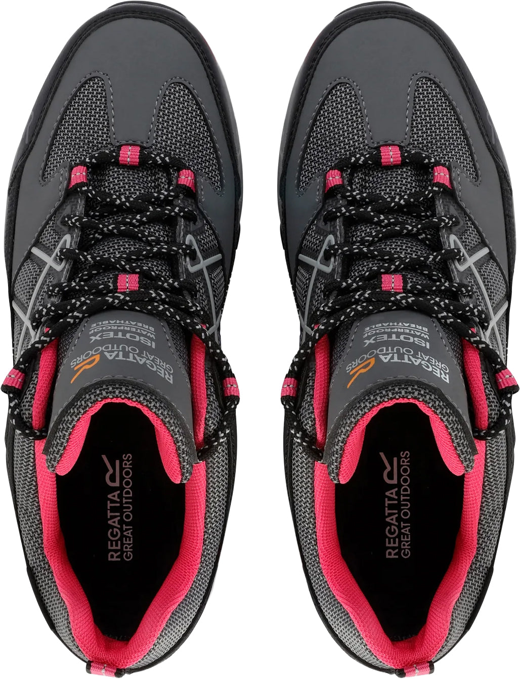Regatta Samaris III Waterproof Womens Walking Shoes - Grey