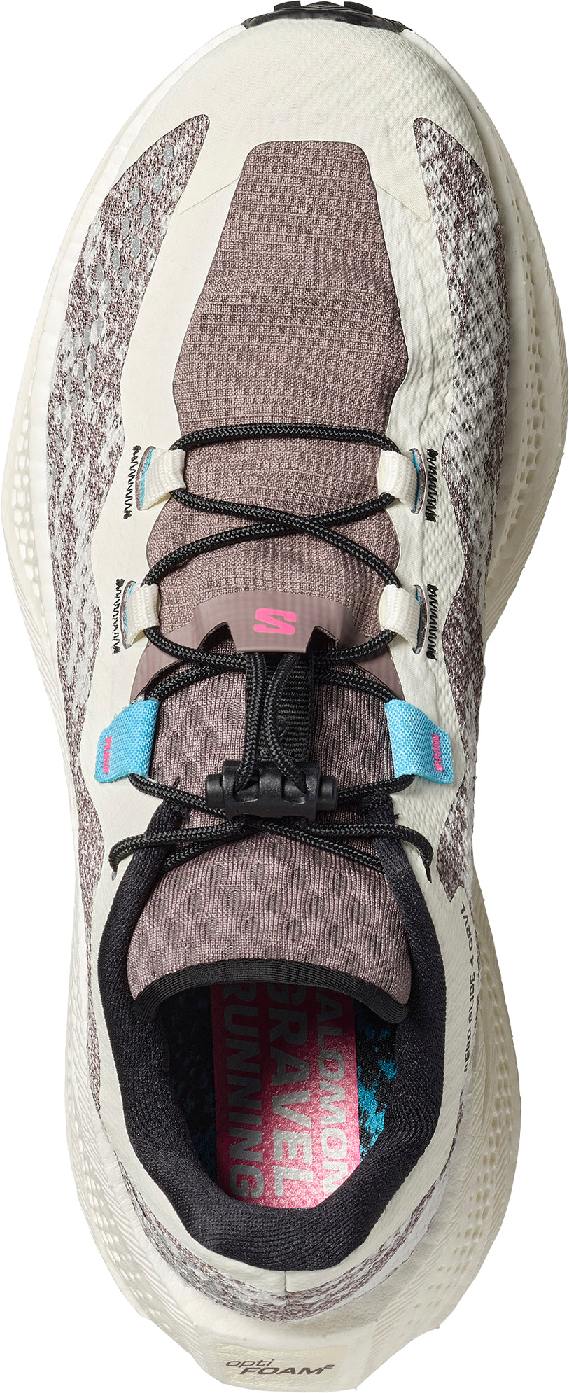 Salomon Aero Glide 4 GRVL Womens Trail Running Shoes - White
