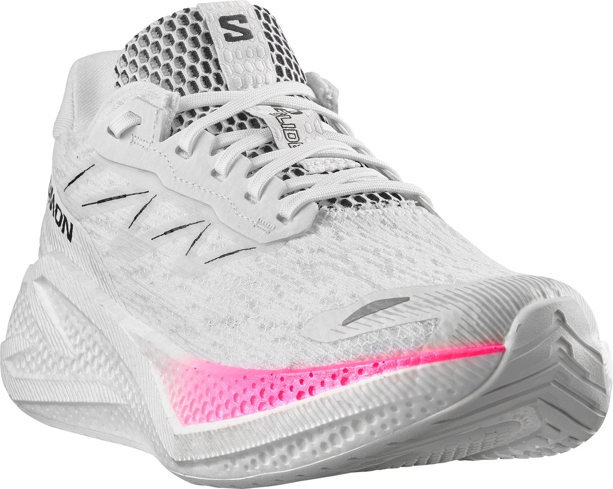 Salomon Aero Glide 4 Womens Running Shoes - White