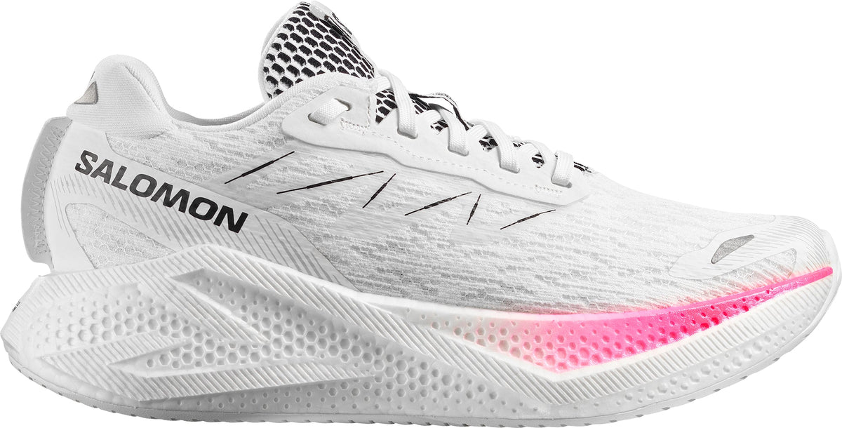 Salomon Aero Glide 4 Womens Running Shoes - White