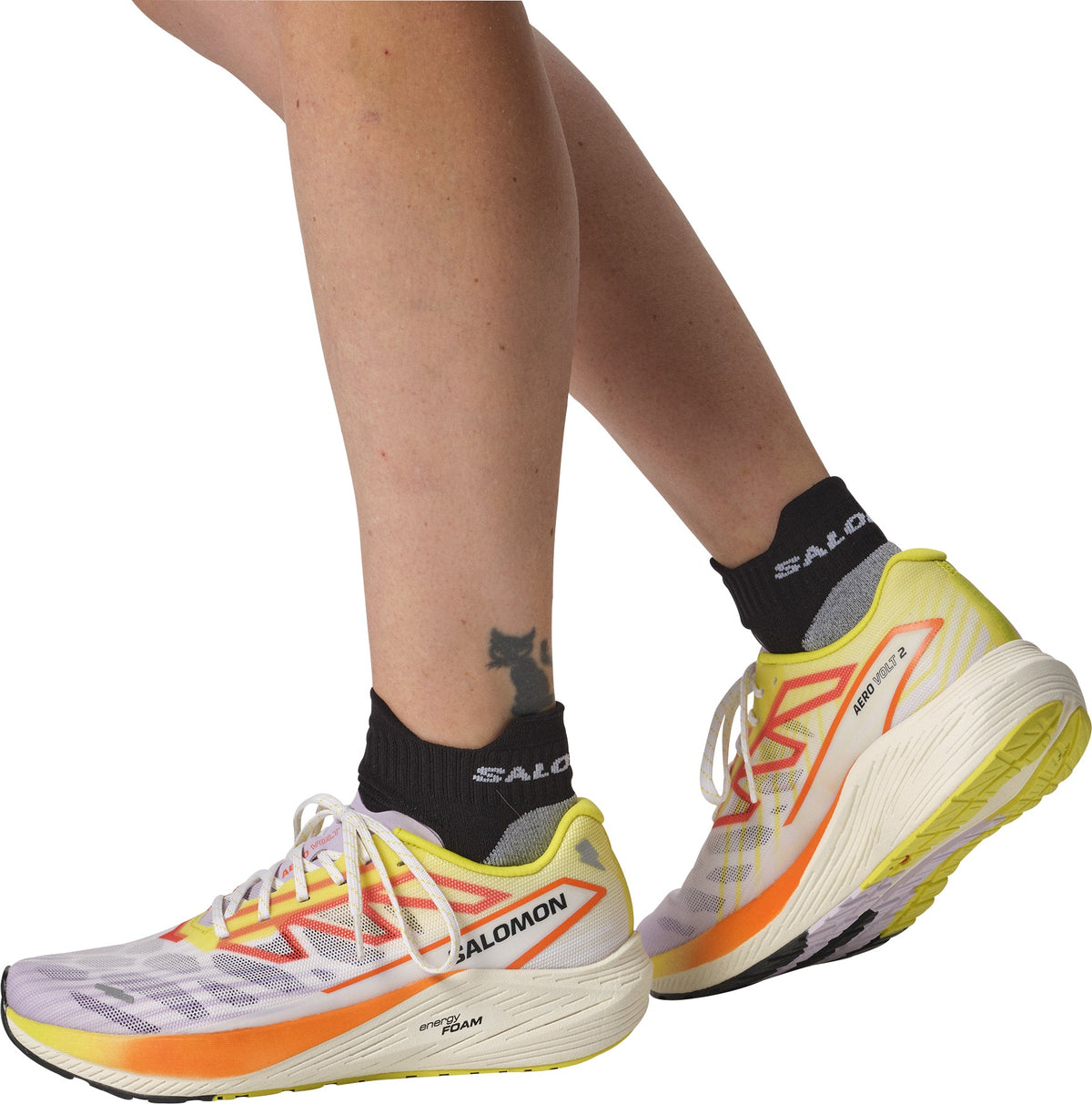 Salomon Aero Volt 2 Womens Running Shoes - White