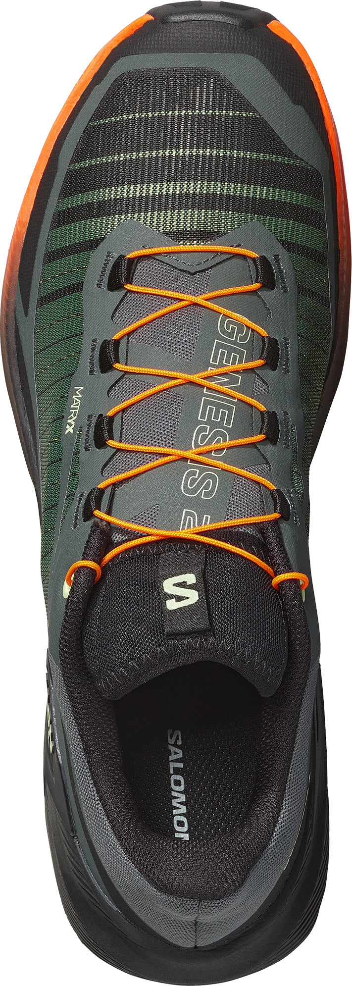 Salomon Genesis 2 Mens Trail Running Shoes - Green