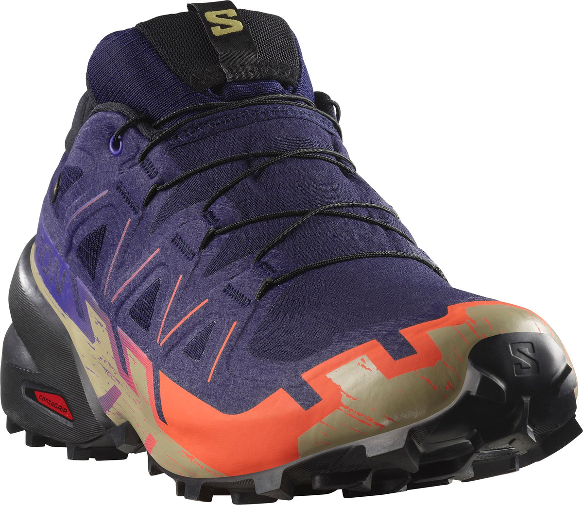 Salomon Speedcross 6 GORE-TEX Mens Trail Running Shoes - Blue