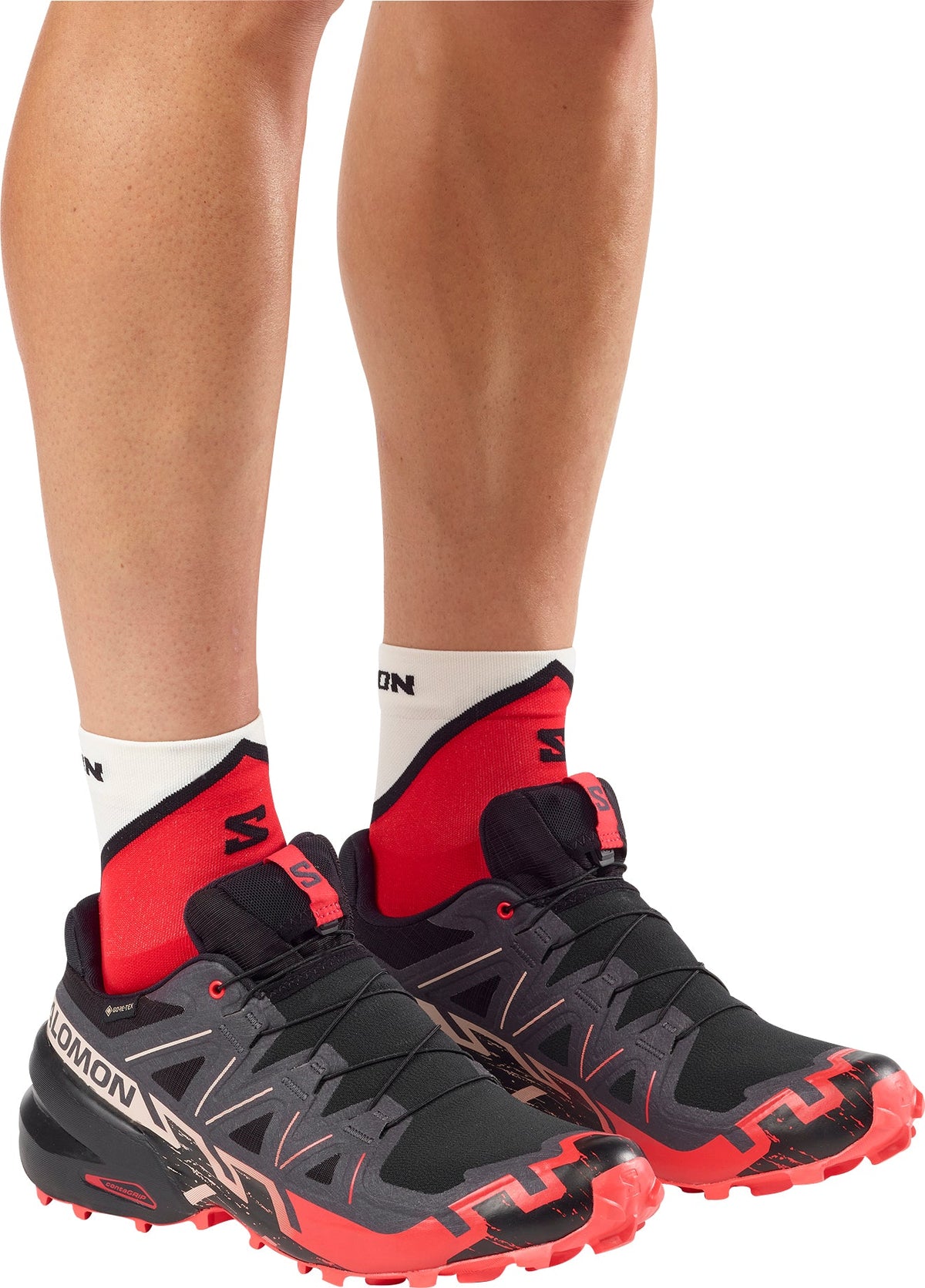 Salomon Speedcross 6 GORE-TEX Mens Trail Running Shoes - Black