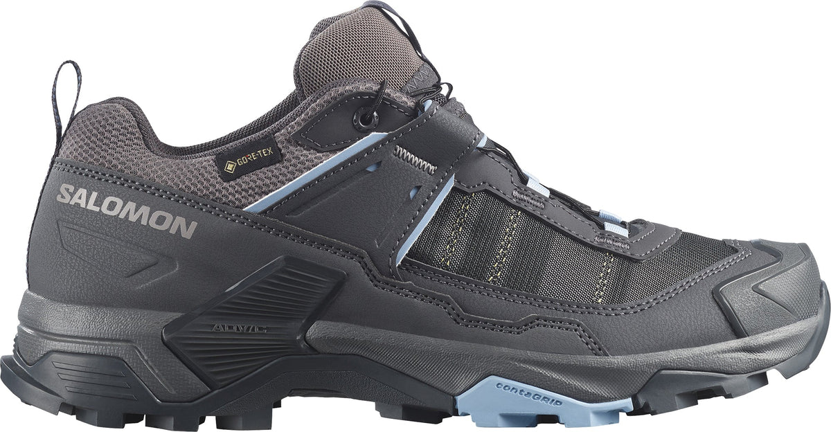 Salomon X Ultra 5 GORE-TEX Womens Walking Shoes - Grey