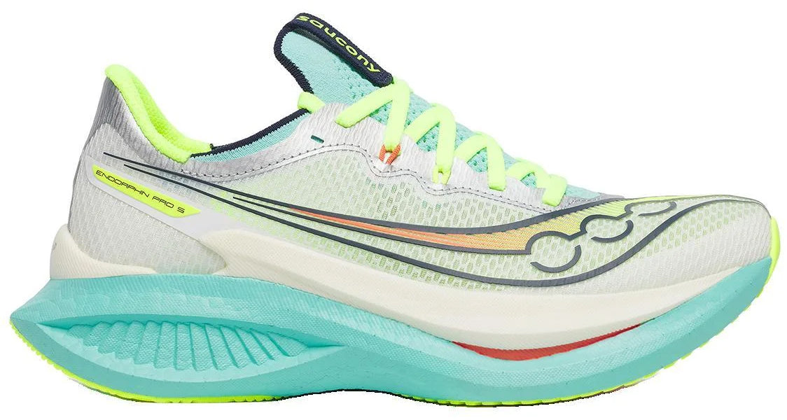 Saucony Endorphin Pro 5 Womens Running Shoes - White