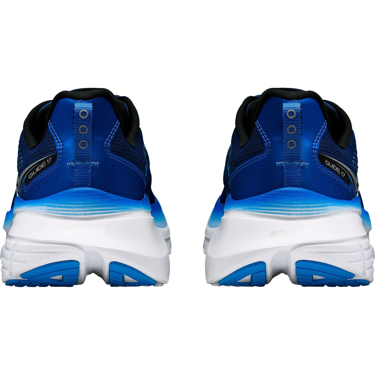 Saucony Guide 17 WIDE FIT Mens Running Shoes - Navy