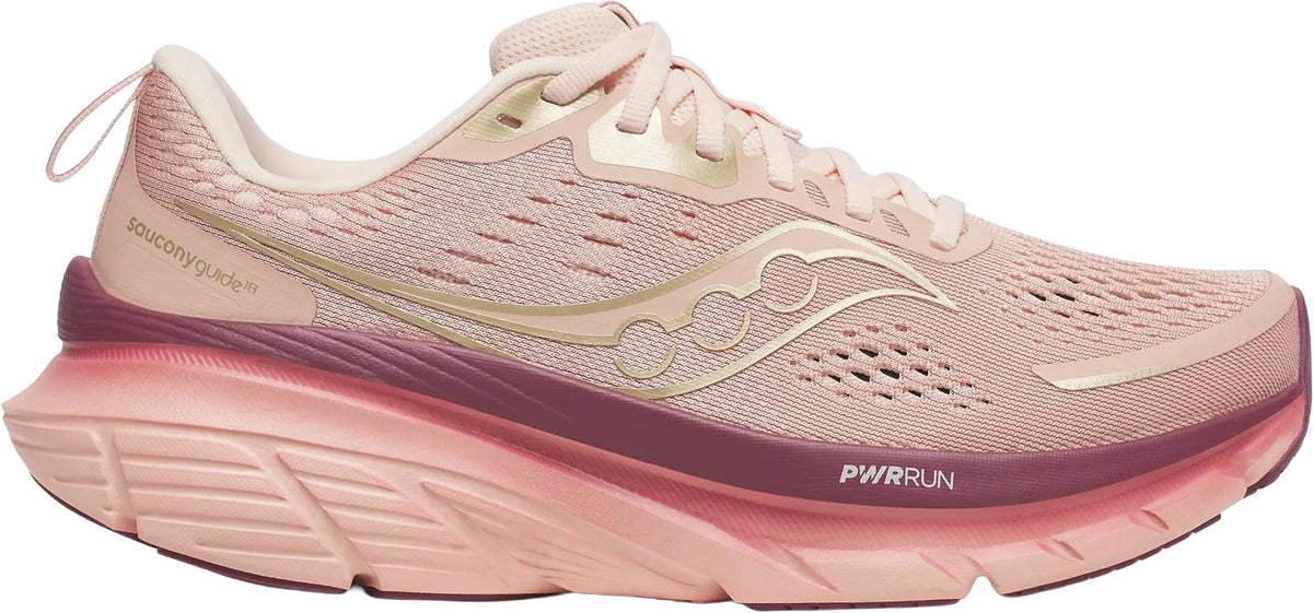 Saucony Guide 18 Womens Running Shoes - Pink