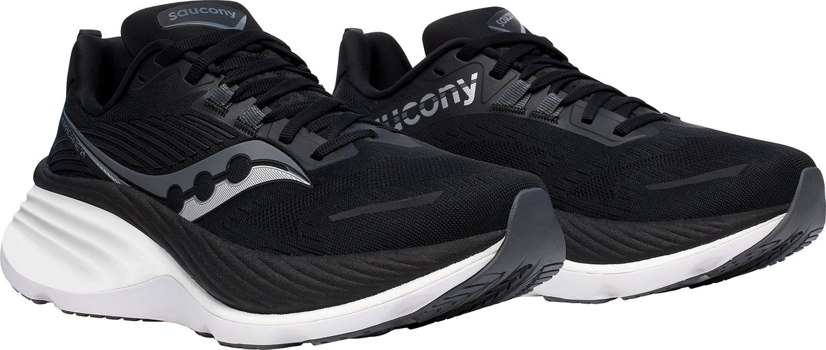 Saucony Hurricane 24 WIDE FIT Womens Running Shoes - Black