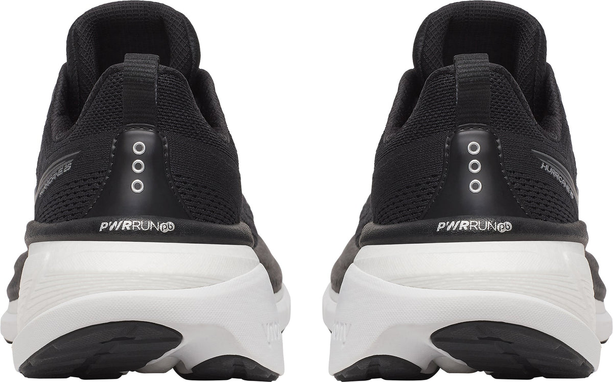 Saucony Hurricane 25 WIDE FIT Womens Running Shoes - Black