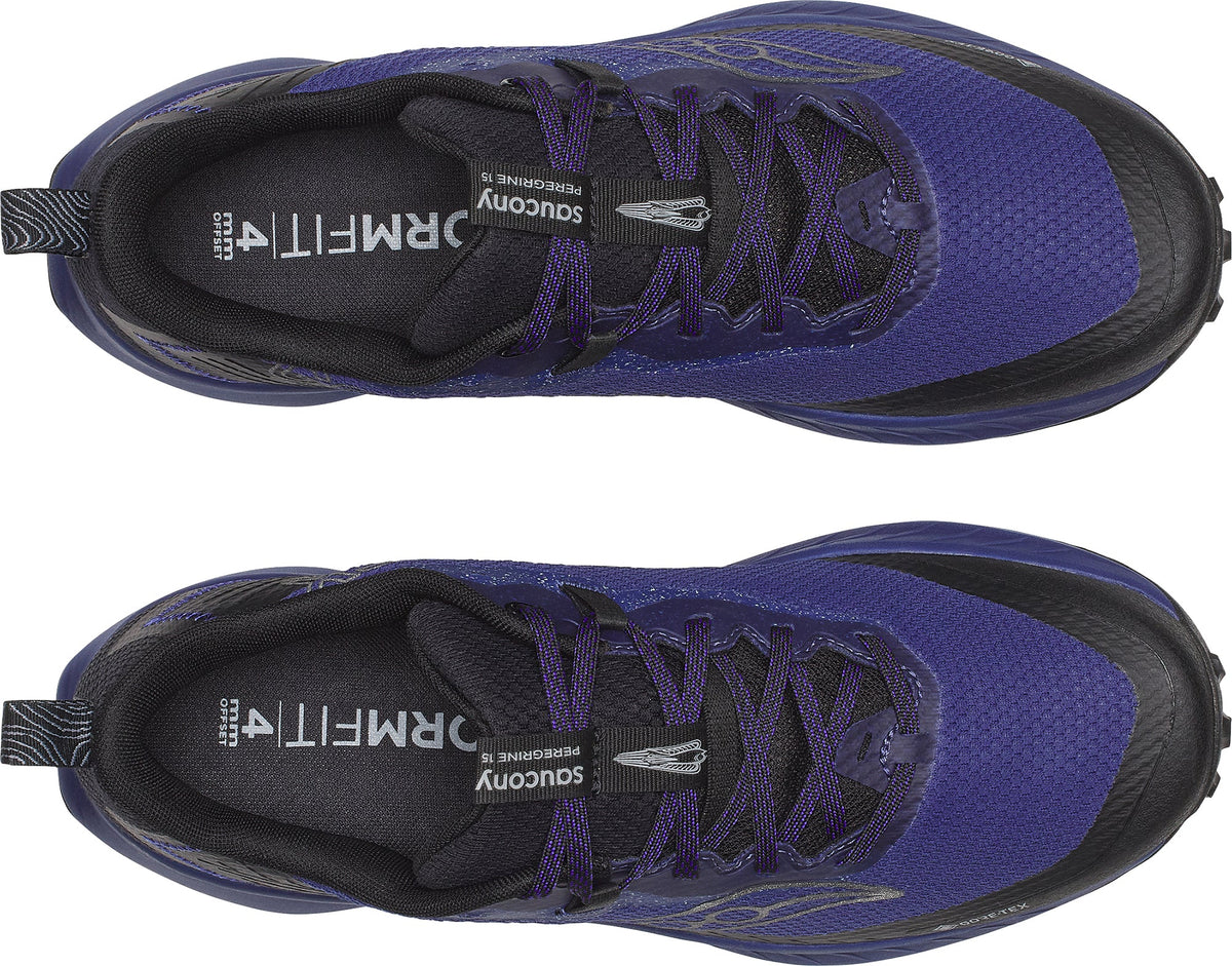 Saucony Peregrine 15 GORE-TEX Mens Trail Running Shoes - Blue