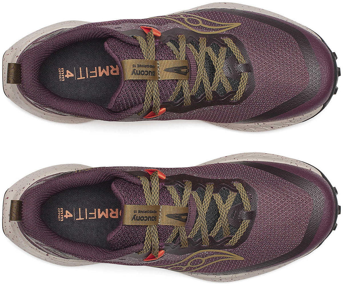 Saucony Peregrine 15 Womens Trail Running Shoes - Red