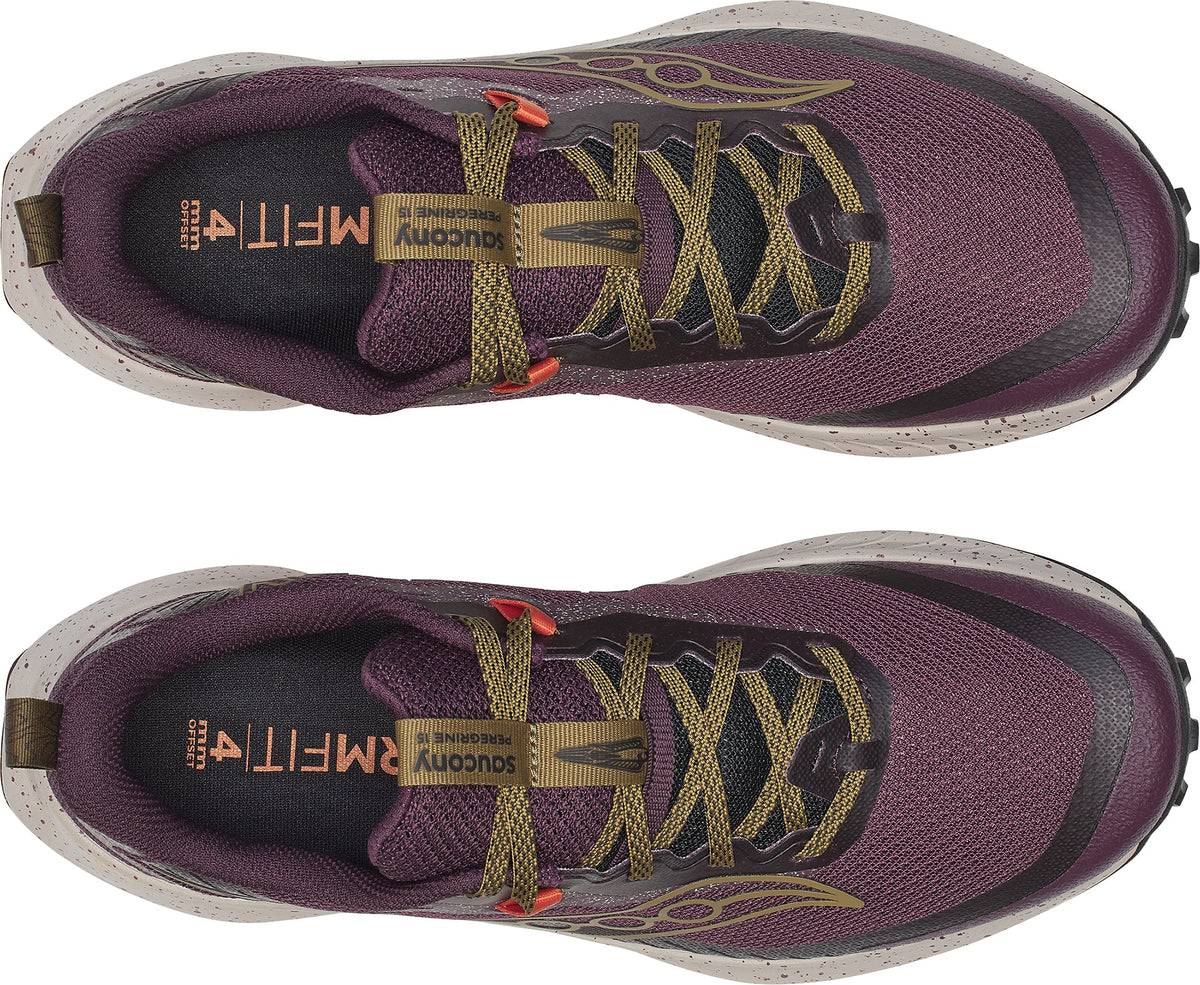 Saucony Peregrine 15 Mens Trail Running Shoes - Purple