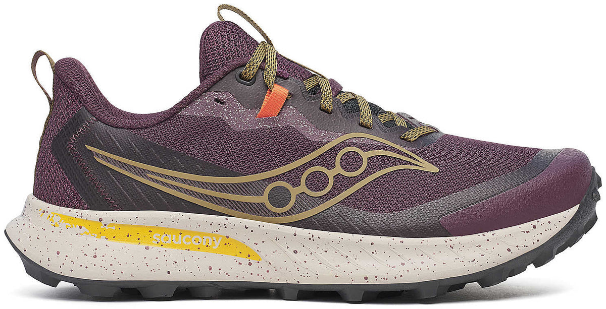 Saucony Peregrine 15 Mens Trail Running Shoes - Purple