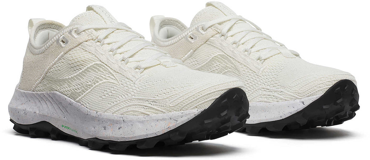 Saucony Peregrine RFG Womens Trail Running Shoes - White