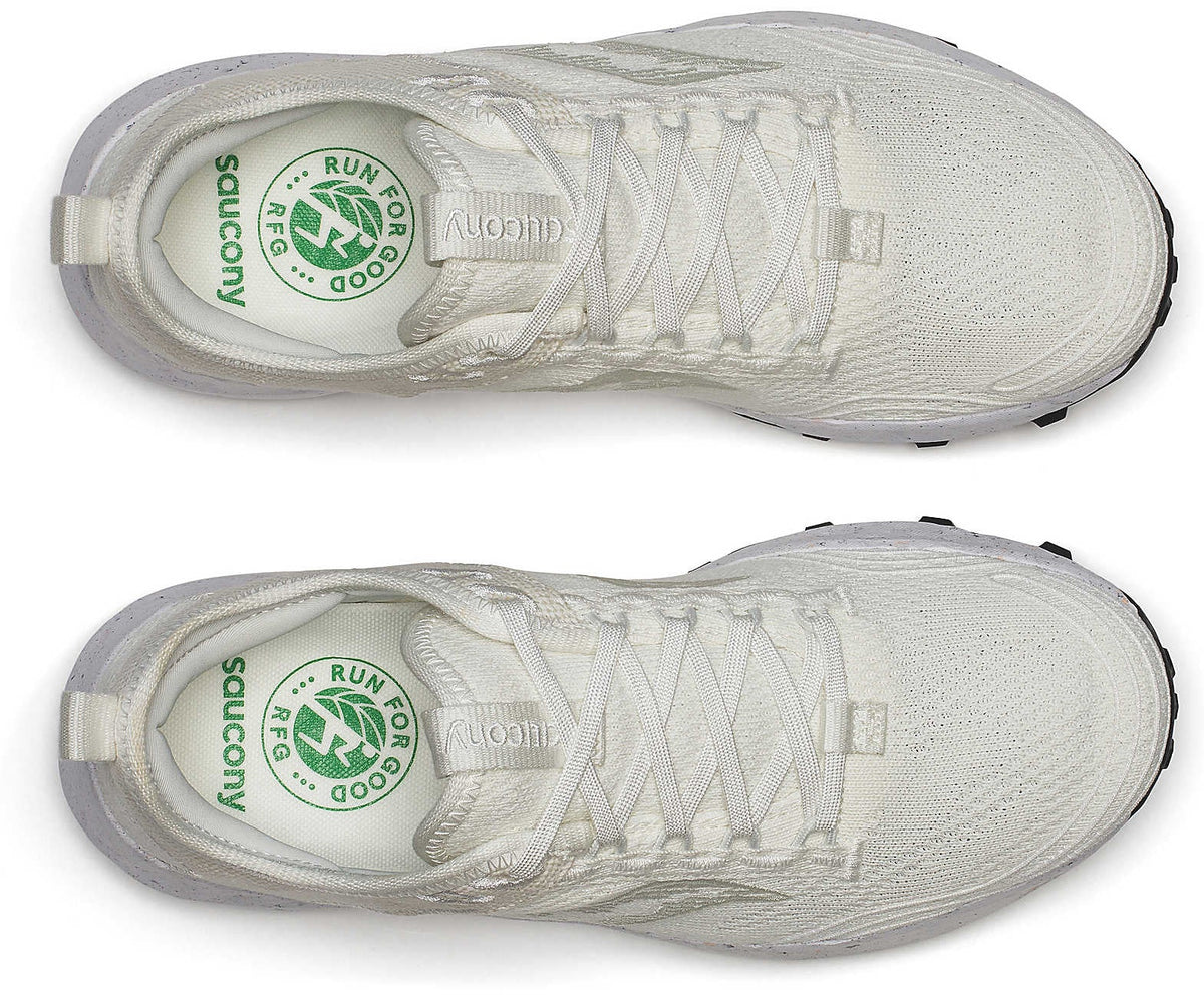Saucony Peregrine RFG Womens Trail Running Shoes - White