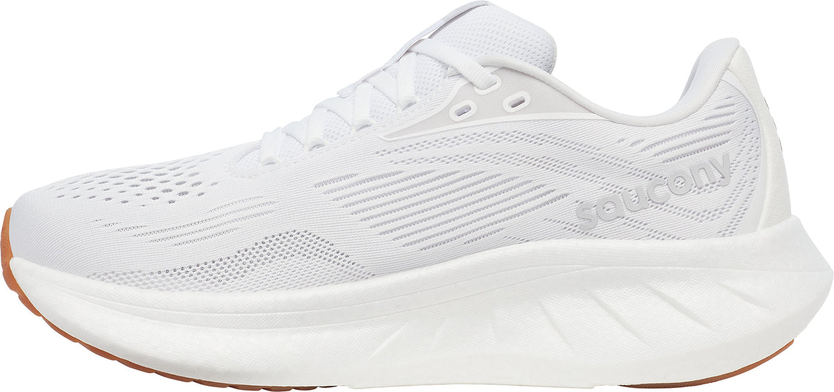Saucony Ride 18 Womens Running Shoes - White