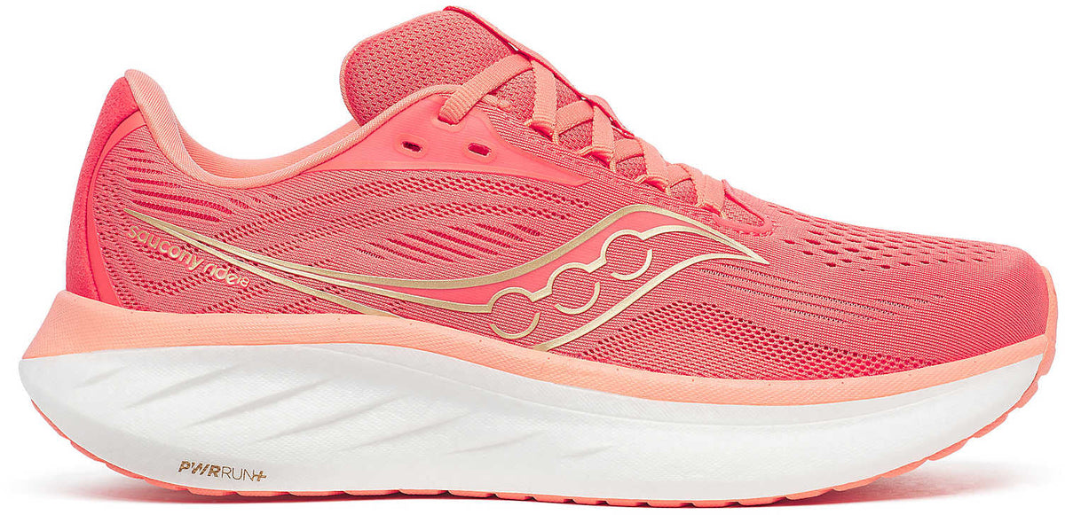 Saucony Ride 18 Womens Running Shoes - Pink