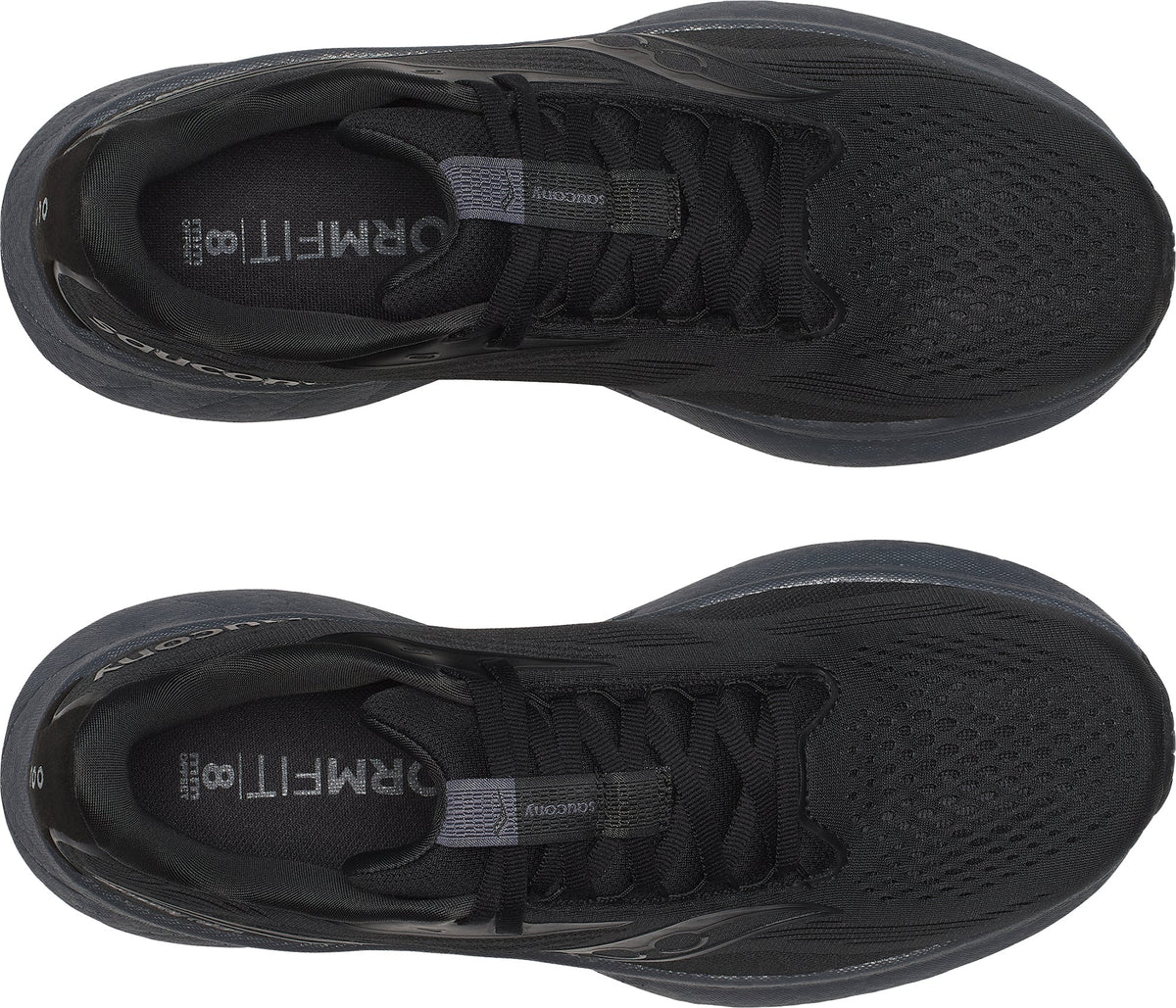 Saucony Ride 18 Mens Running Shoes - Black