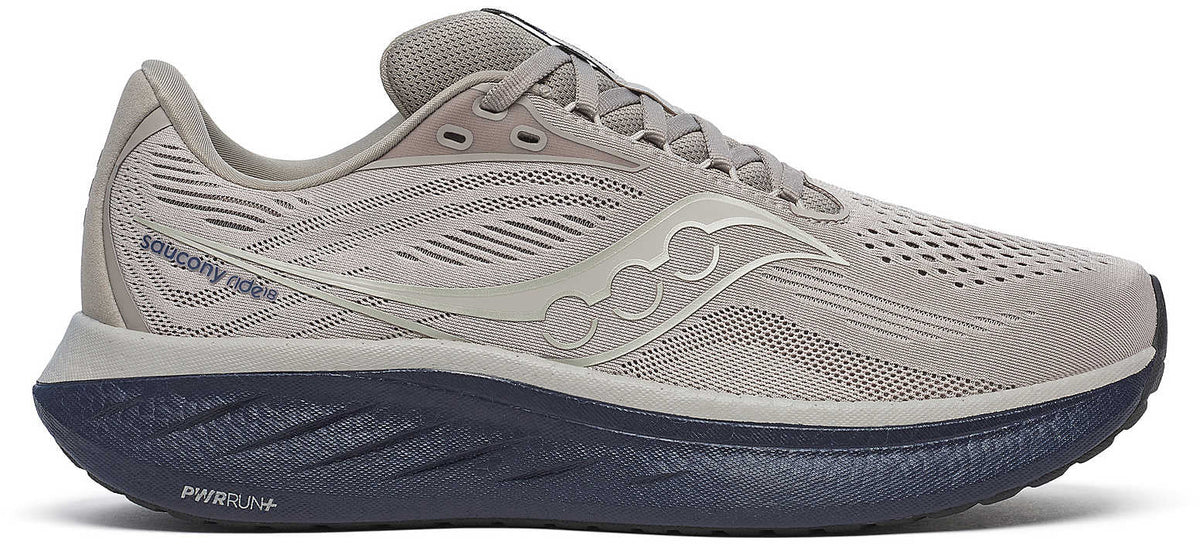 Saucony Ride 18 Mens Running Shoes - Grey