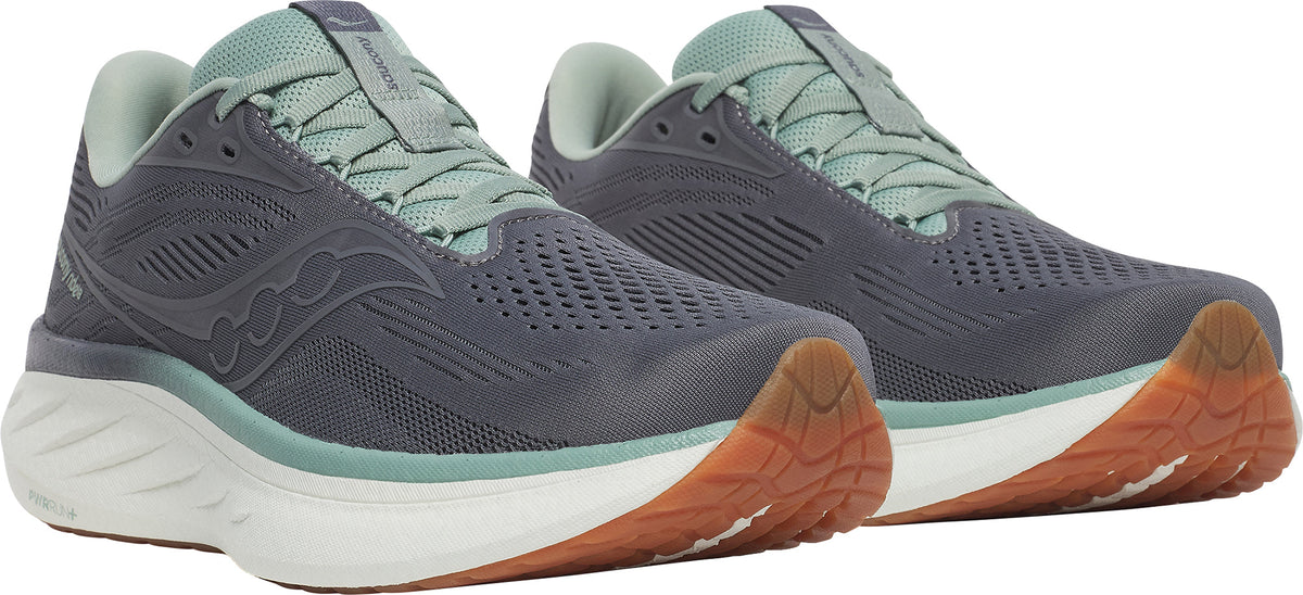 Saucony Ride 18 Mens Running Shoes - Grey