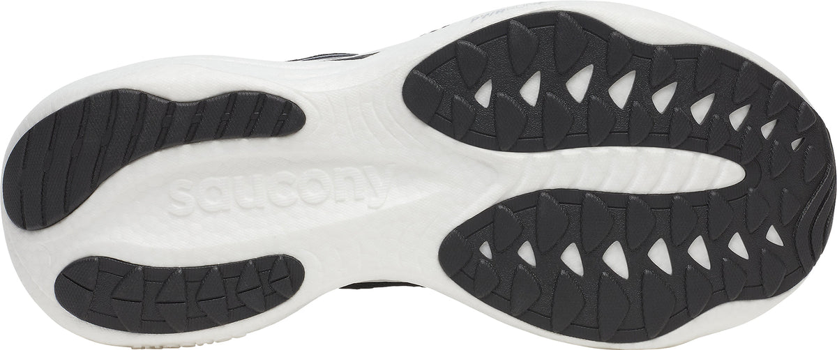 Saucony Ride 19 WIDE FIT Mens Running Shoes - Black
