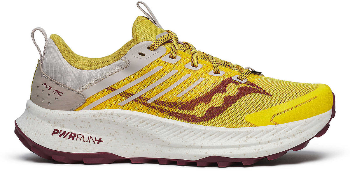 Saucony Ride TR2 Womens Trail Running Shoes - Yellow