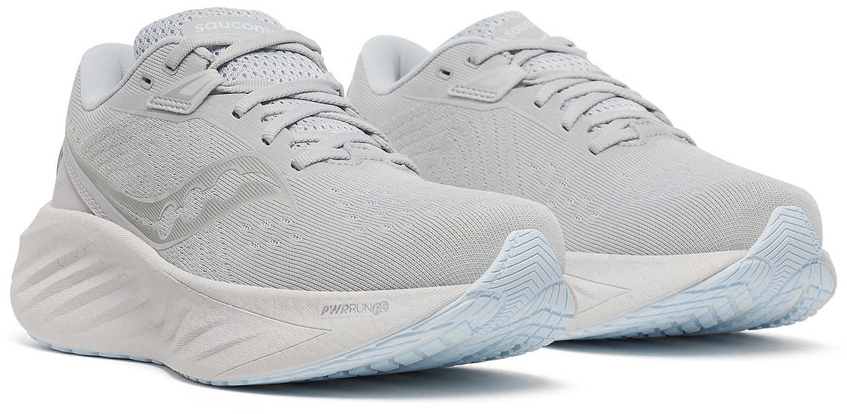 Saucony Triumph 22 Womens Running Shoes - Grey