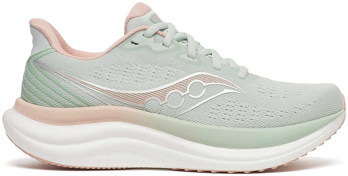 Saucony Triumph 23 Womens Running Shoes - Green