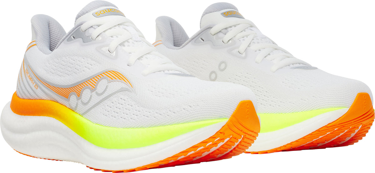 Saucony Triumph 23 Womens Running Shoes - White