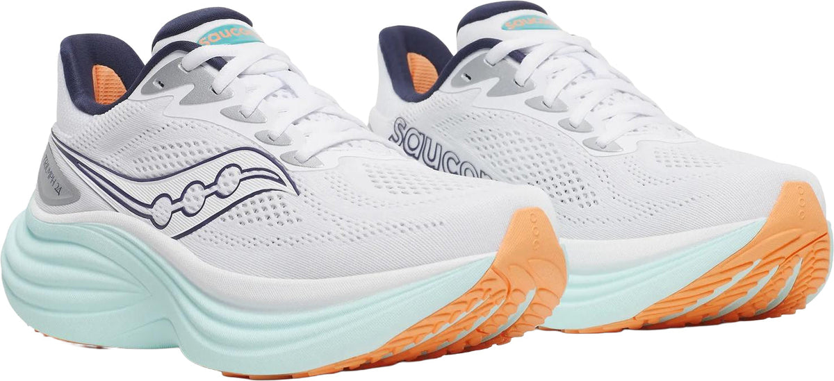 Saucony Triumph 24 Womens Running Shoes - White