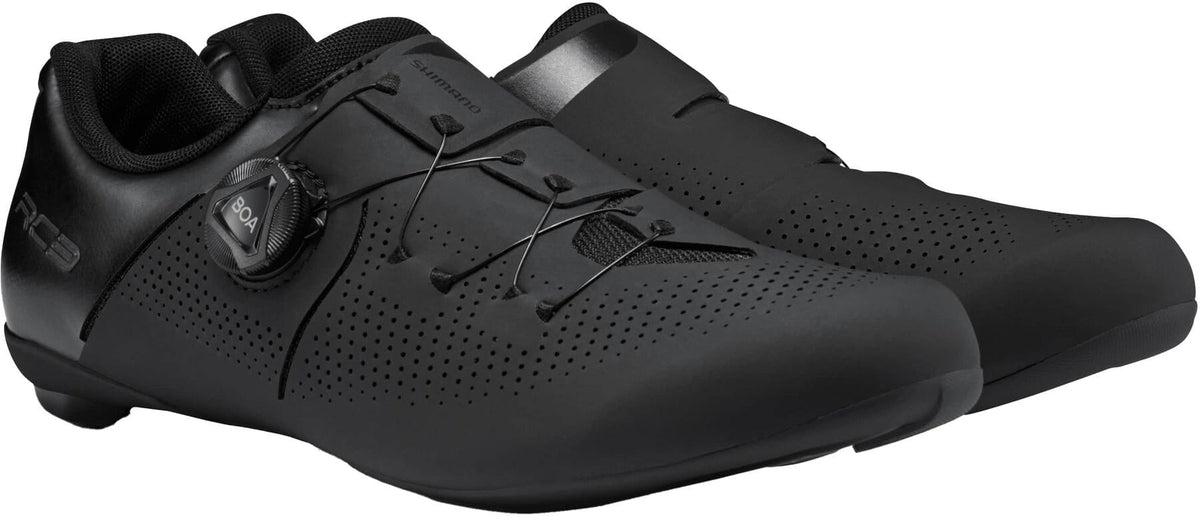 Shimano RC302 Mens Road Cycling Shoes - Black