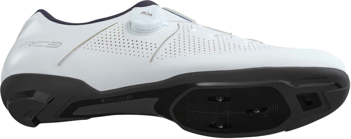 Shimano RC302 Mens Road Cycling Shoes - White