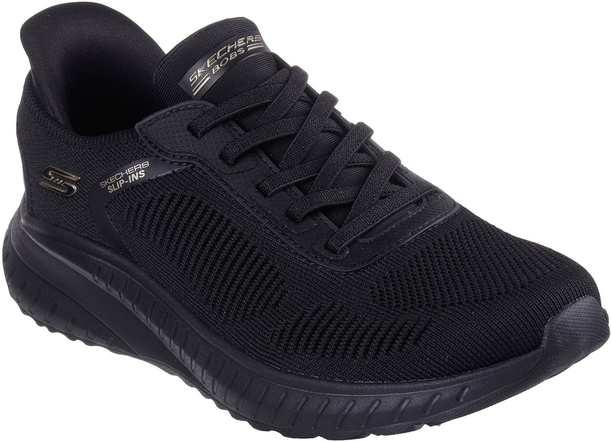 Skechers BOBS Sport Squad Chaos Womens Training Shoes - Black