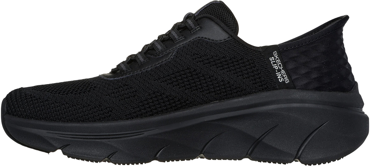 Skechers D'Lux Walking 2.0 Rezinate Mens Walking Shoes - Black