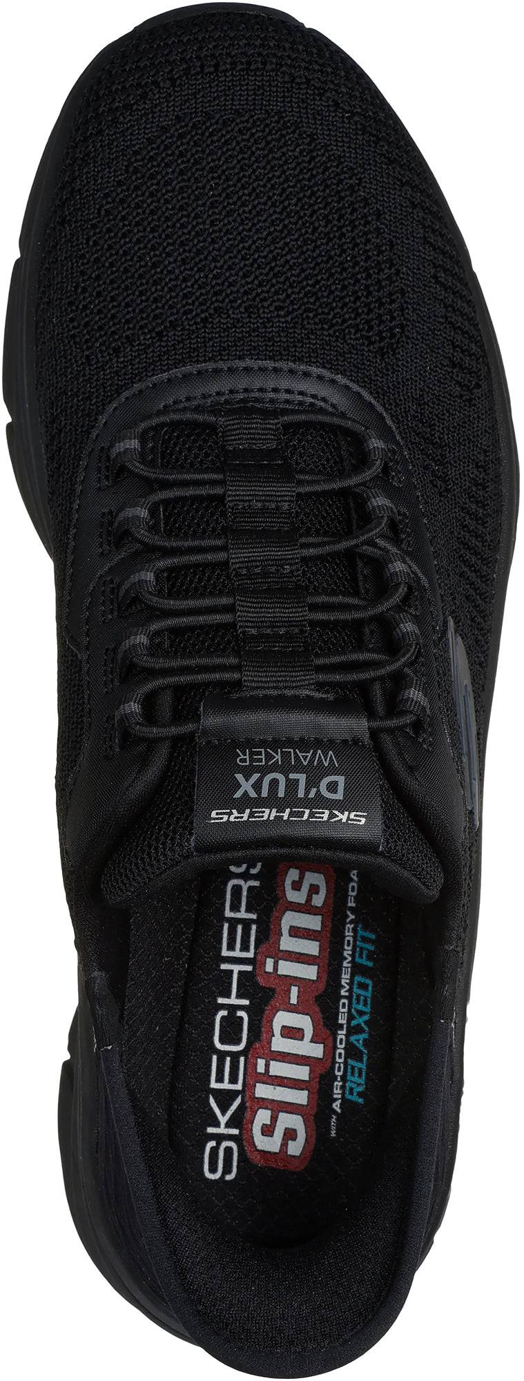 Skechers D'Lux Walking 2.0 Rezinate Mens Walking Shoes - Black