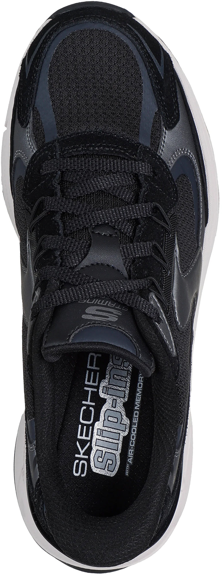 Skechers Stamina Sport Metallic Muse Womens Shoes - Black