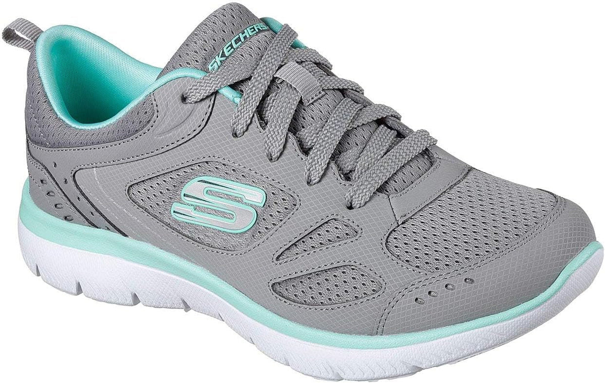 Skechers Summits Suited Womens Training Shoes - Grey