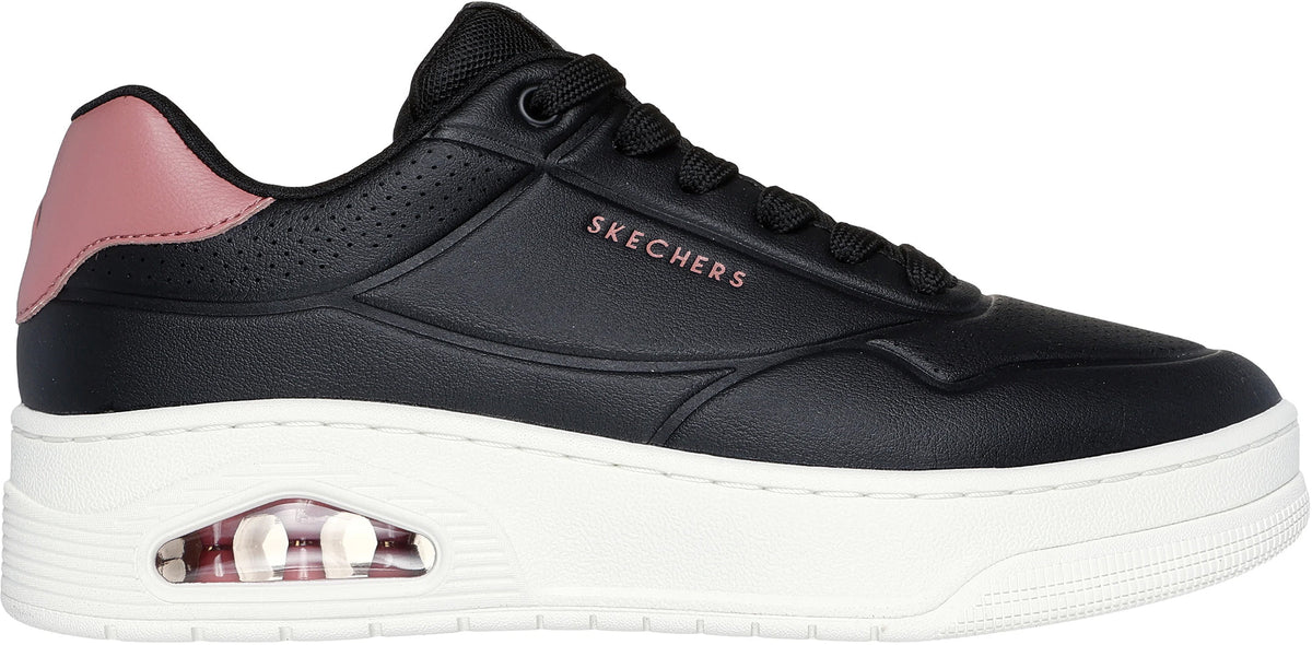 Skechers UNO Court Courted Air Womens Shoes - Black