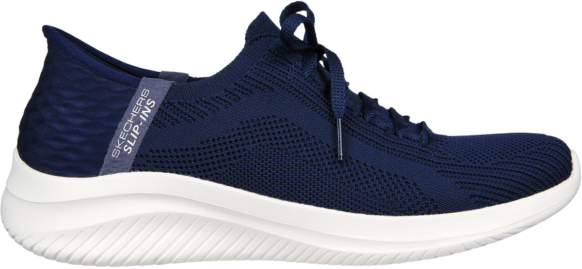 Skechers Ultra Flex 3.0 Brilliant Path WIDE FIT Womens Training Shoes - Blue