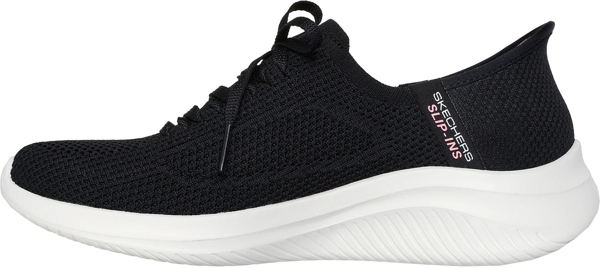 Skechers Ultra Flex 3.0 Morning Blossom Womens Shoes - Black