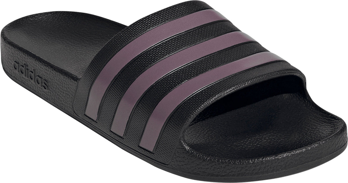 adidas Adilette Aqua Womens Sliders - Black